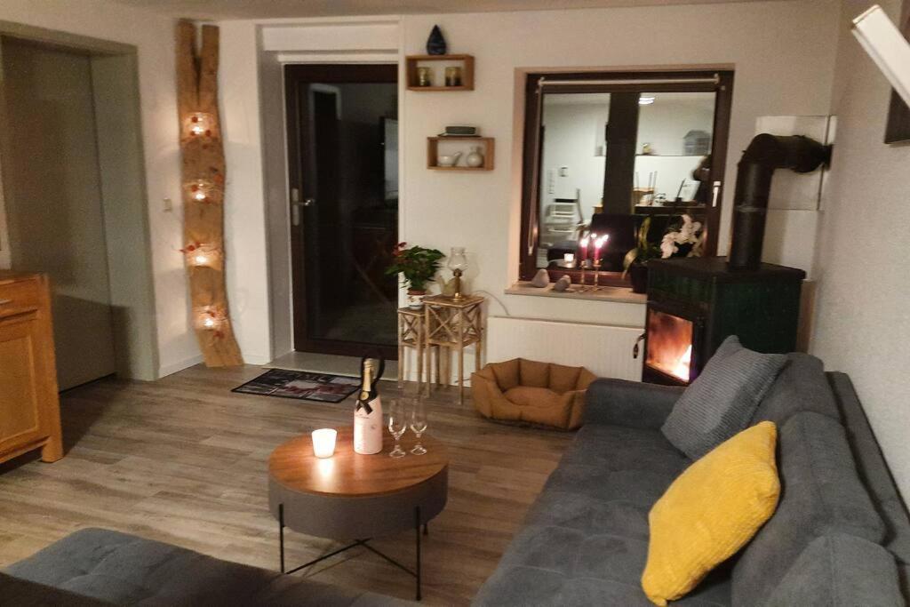 Wellness Ferienwohnung Biene Im Bergischen Land 머치 외부 사진